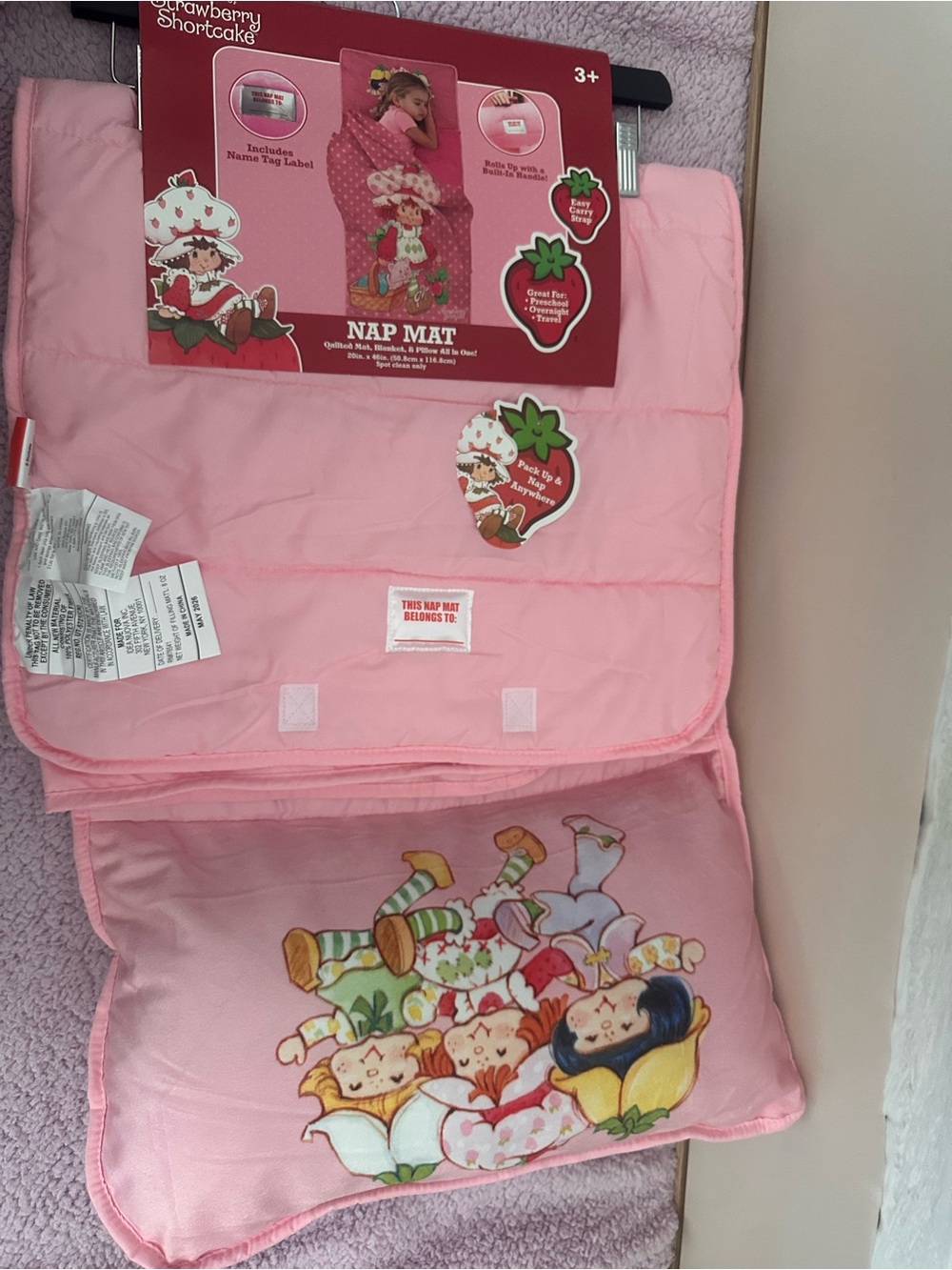 Strawberry Shortcake Nap Mat
